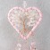 Dreams "Tree in the Heart" pink 35x8 cm