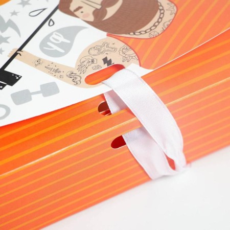Gift folding box, packaging, “strongest”, 16.5 x 12.5 x 5 cm-3