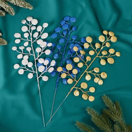 Decor shine "Treens with circles" 16x27 cm, mix-2