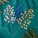 Decor shine "Treens with circles" 16x27 cm, mix