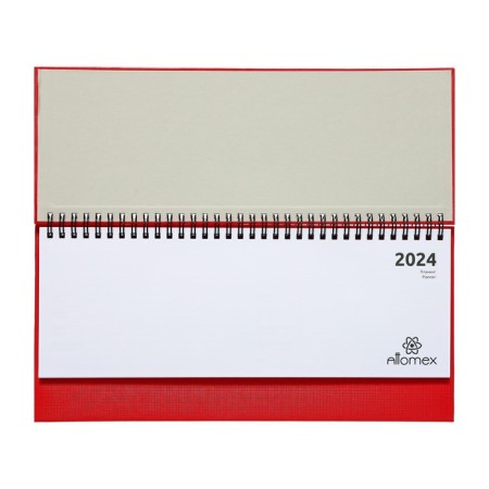 Dated 2024, 294 x 142 mm, 64 sheets, on the crest, Attomex.lancaster, solid Balakron cover, block 70 g/m2, red-2
