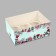 Capcake box, confectionery packaging, 6 Present cells, 23 x 16 x 10 cm