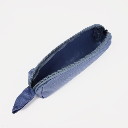 Set of a youth backpack from textiles, chopper, pencil case, bag, blue color-12