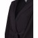 Men's robe with a hood "Hamlet", size m, color black