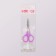 Scissors, safe, straight, 9 cm, mix color