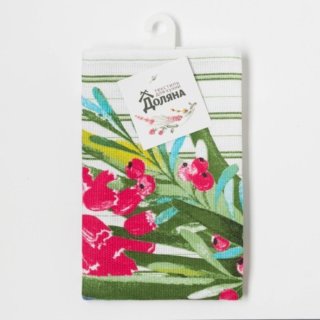 Kitchen towel "Floral Joy" 35x60 cm-4