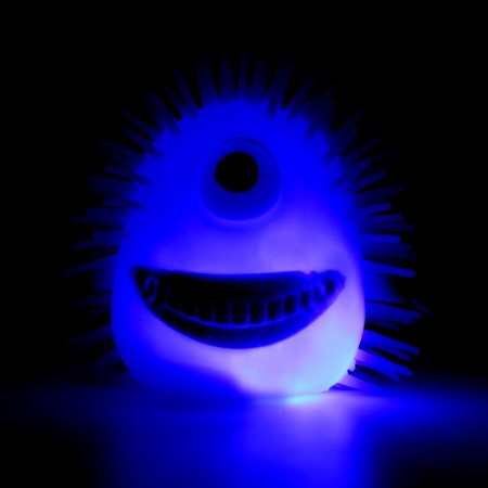 Bloody rubber hornet of light "monsters", MIX color, in showbox-5