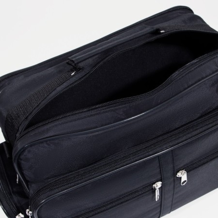Male bag, "ZFTS", black color-5