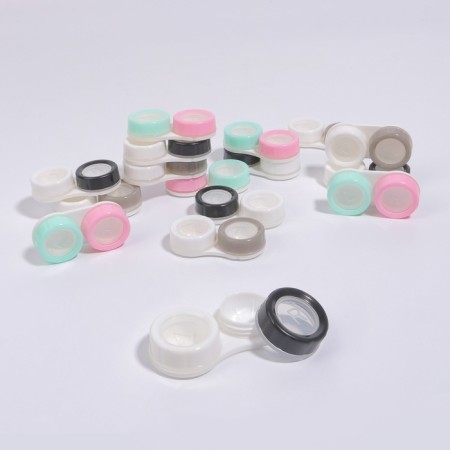 Container for contact lenses "duet", packing 20 pcs, color mix-5