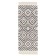 Jaipur Ethnic cotton carpet, size 70x160 cm