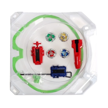 A set of warrior wolves "Gyro X", 4 tops, with launch and arena, color mix-11