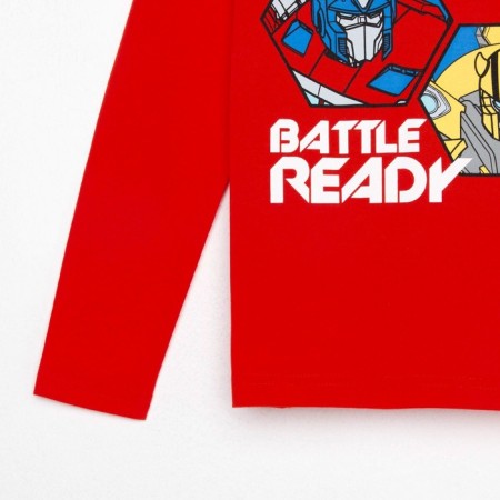 Pajama children's for a boy transformer, height 98-104-7