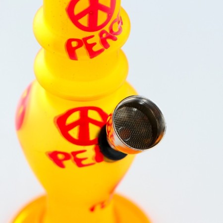 Bong, H-15.5 cm, Patterns, acrylic, mix-1