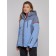 Ski jacket female, size 52, purple color