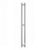 Electric towel "Dvin" X-2 Plaza Neo, 1200x80 mm, dimmer, satin