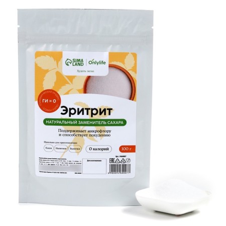 Сахарозаменитель «Эритрит», 150 г.-1