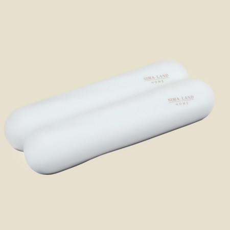 Sima-Land Home dumbbells for universal burden, 2 pcs., 2 kg, white color