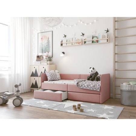 Romark Donny storage boxes, rose color, 2 pcs-2