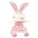 Soft toy "Bunny in a dress", color mix
