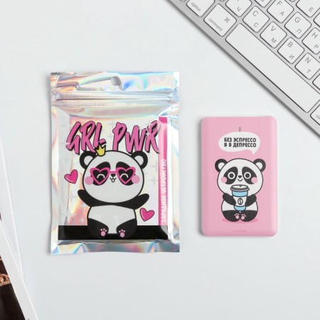 Charger "without espresso, I'm in depresso", 2500 MAH, 6 x 9.5 cm-1
