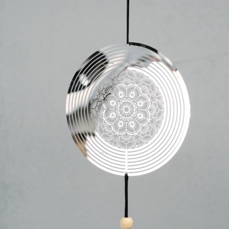 Wind Music Metal "Mantra" 4 pipes 68 cm-2