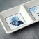 Ceramic "Sea", 13.8 x 7 cm, white, white