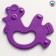 Silicone teether "cockerel", color mix
