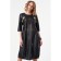 Women's dress, size 44, black color