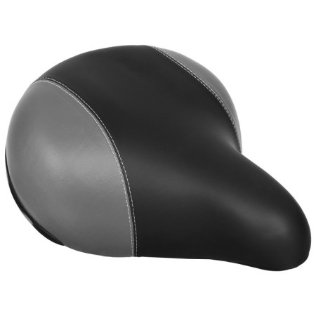 Graffiti saddle, comfort, black and gray color-1