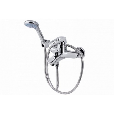 FAUZT FZS-840-129 bathtub mixer, single-leaf, shower set, chromium