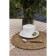Tea service Avvir Carve, 12 items: 6 cups 190 ml, 6 saucers, glass ceramics, white color