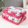 Casket for needlework "Watercolor flowers" 18x12x9.5 cm