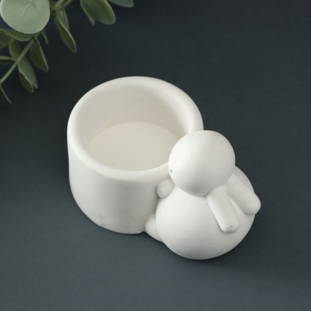 Climber "Rabbit" 6x10x5cm, white-5