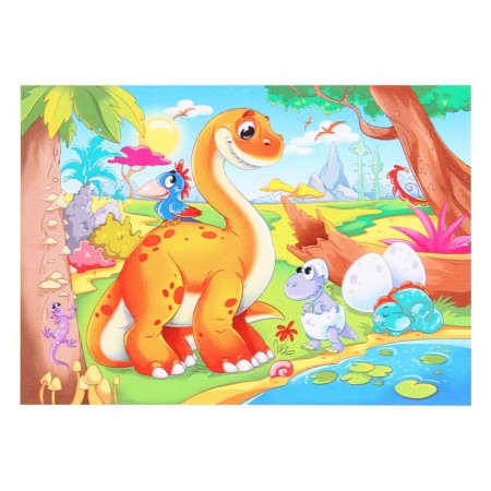 Puzzle-frame "Dinosaurs No. 7", 24 elements-6
