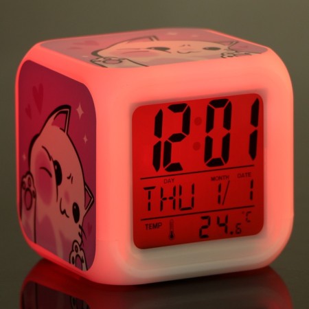 Electronic watch-a-aircraft "Kitik", with backlighting-11