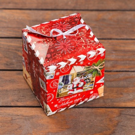 Folding box "Gift" 12 x 12 x 12 cm-1