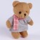 Soft toy "The smallest", Bear, Mix color