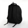 Youth backpack from textiles on lightning, 5 pockets, black/green color