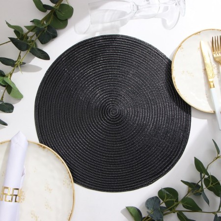 Napkin Serving shade ts. black, d 38 cm