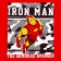 Футболка детская "Iron man" Мстители, рост 86-92, красный