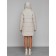 Coat insulated winter female, size 58, beige color