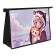Folder D/Labor A4 Lightning from above Plastic PTR-22 Calligrata Virgin "Girl with a doggie"