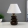 Breeze table lamp 1x60W base: e27 color: coffee