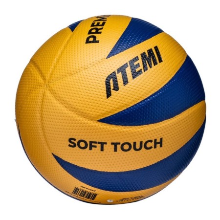 Volleyball ball atemi Premier (N), synthetic leather Microfiber, 8 panels, glued, circle 65-67 cm-2