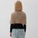 Female Minaku scarf, sandy color, One size