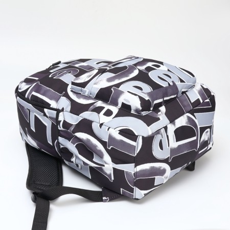 Bullet backpack, 30*13*42, lightning department, 3 n/pocket, black-2
