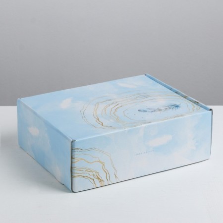 Gift folding box, packaging, “Inspiration”, 27 x 9 x 21 cm-1