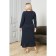 Women's dress, size 58, blue color