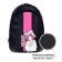 Youth backpack, 44 x 30 x 17 cm, ergonomic back, calligrata Corso "girl"