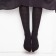 Pantyhose children's openwork era "Christmas tree" color Black, 8-10 years old